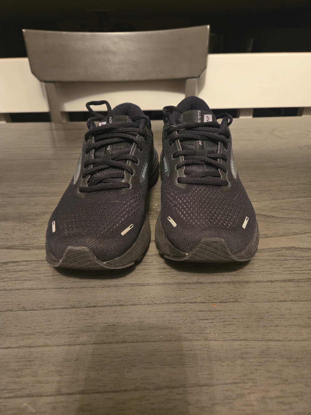 Brooks Adrenaline GTS 22 Women 10.5 Running Shoes Black Reflectors 1203531B020 - Picture 4 of 5